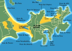 Mapa de Búzios