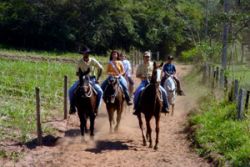 Cavalgada em Brotas